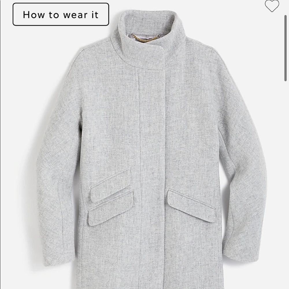 J Crew Womens Cocoon Coat (runs big)